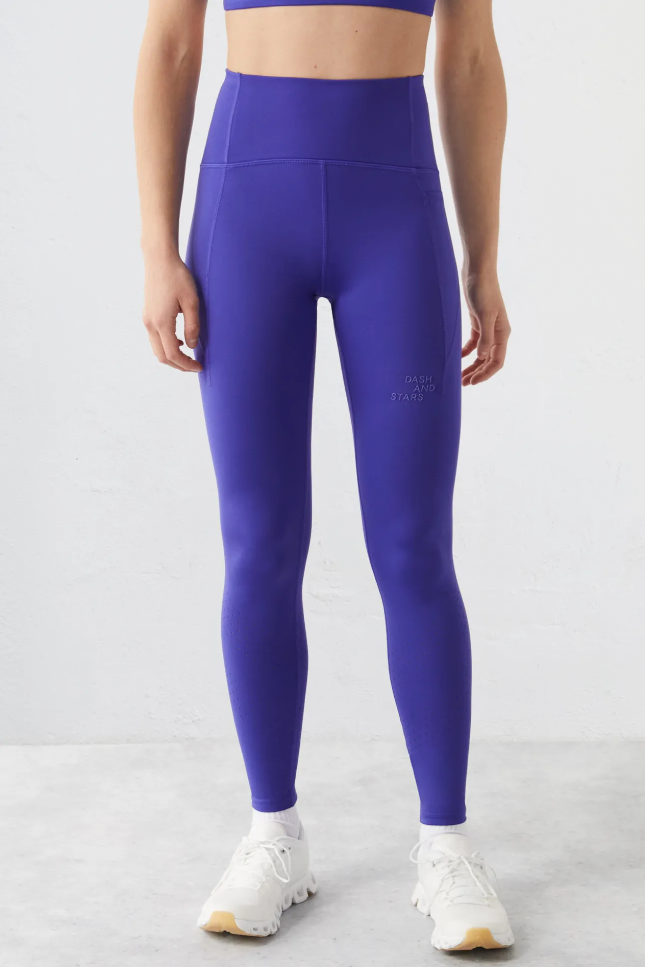 Leggings Azul Violeta 4D Stretch