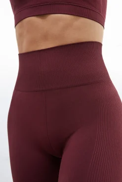 Leggings Largos Granate Seamless Comfort