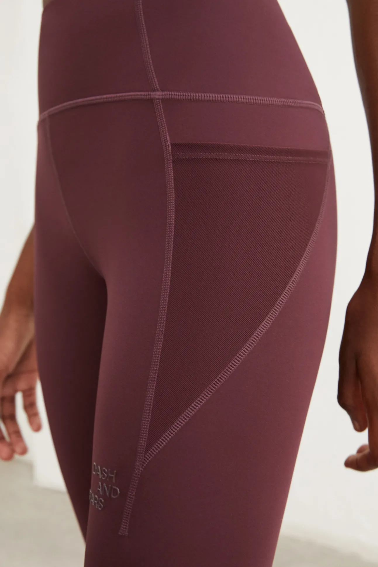 Leggings Largos Morado 4D Stretch