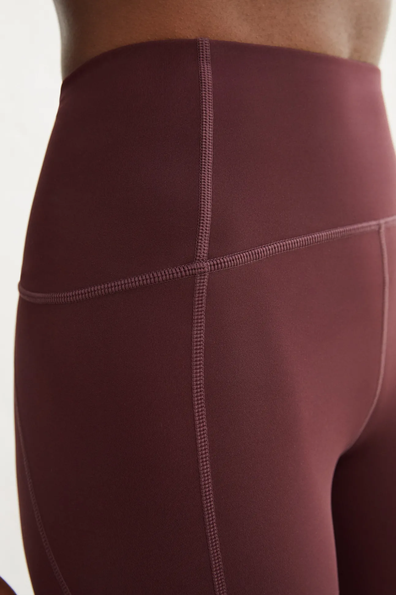 Leggings Largos Morado 4D Stretch