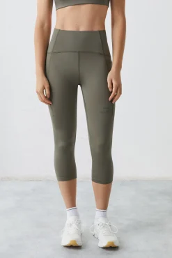 Leggings Pirata Verde 4D Stretch