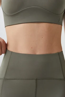 Leggings Pirata Verde 4D Stretch