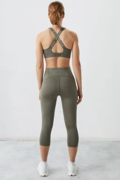 Leggings Pirata Verde 4D Stretch