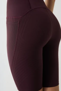 Mallas Ciclista Morado Power Sculpt