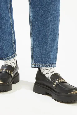 Mocasines Polipiel Con Tachuelas