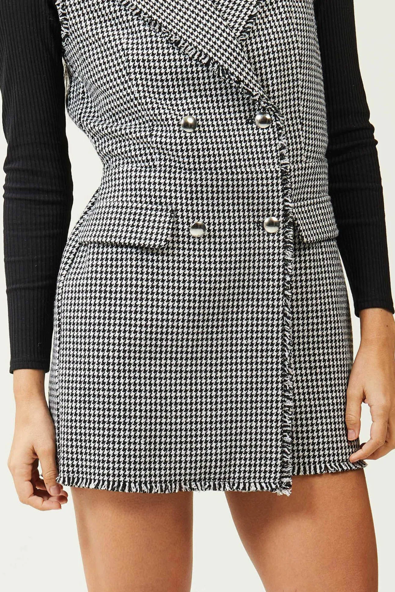 Mono Corto Sin Mangas De Tweed