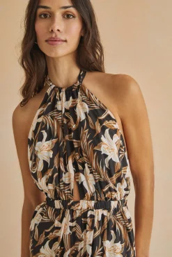Mono Largo Escote Halter
