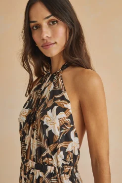 Mono Largo Escote Halter