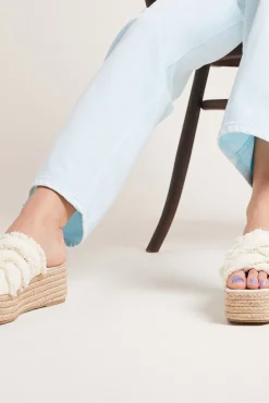 Mules Con Suelas De Cuna De Esparto