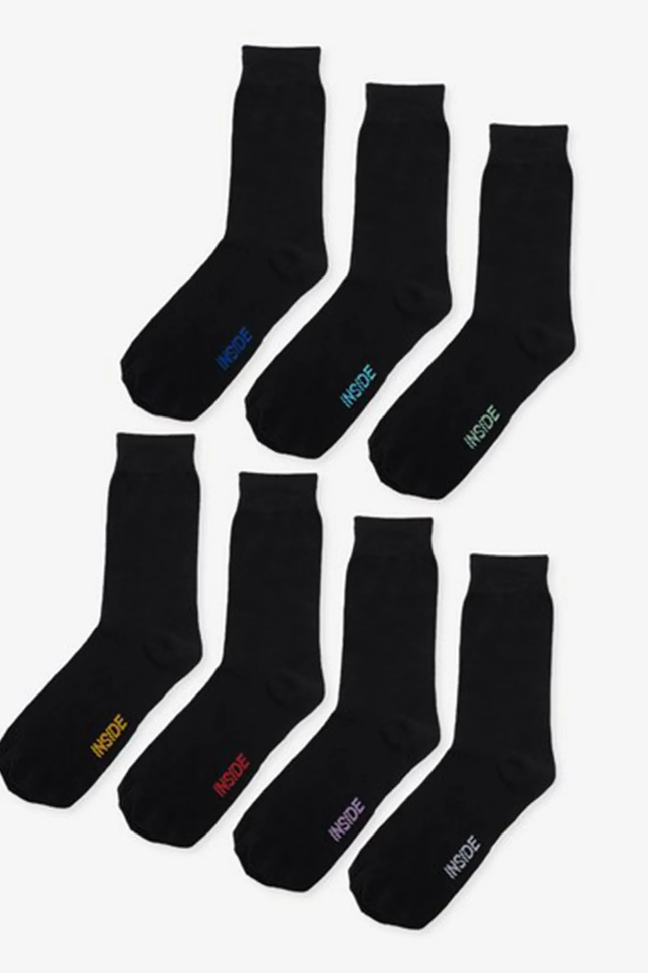 Pack 7 Calcetines Color