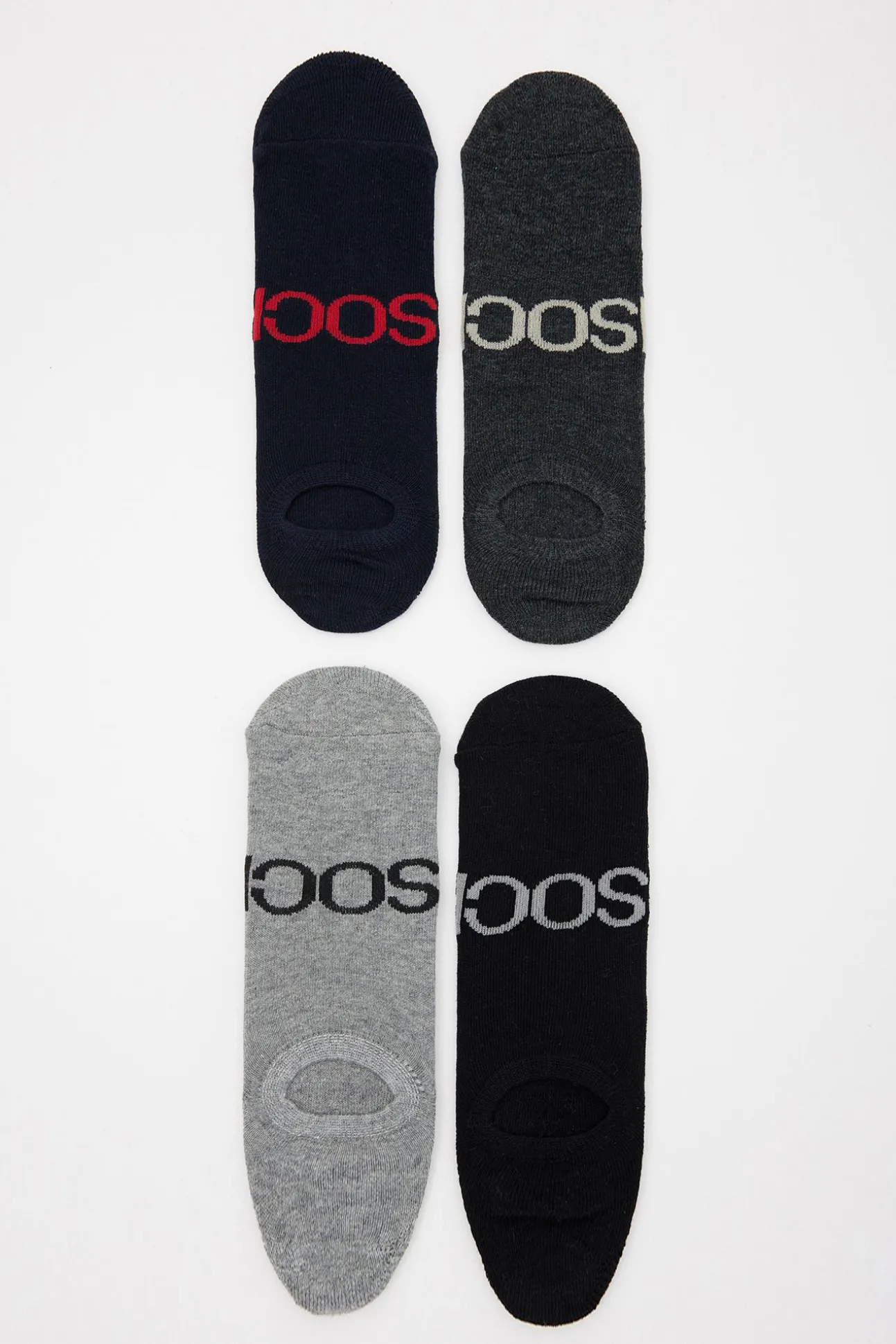Pack 4 Calcetines Cortos