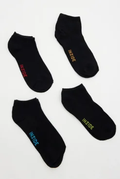 Pack 4 Calcetines Tobilleros