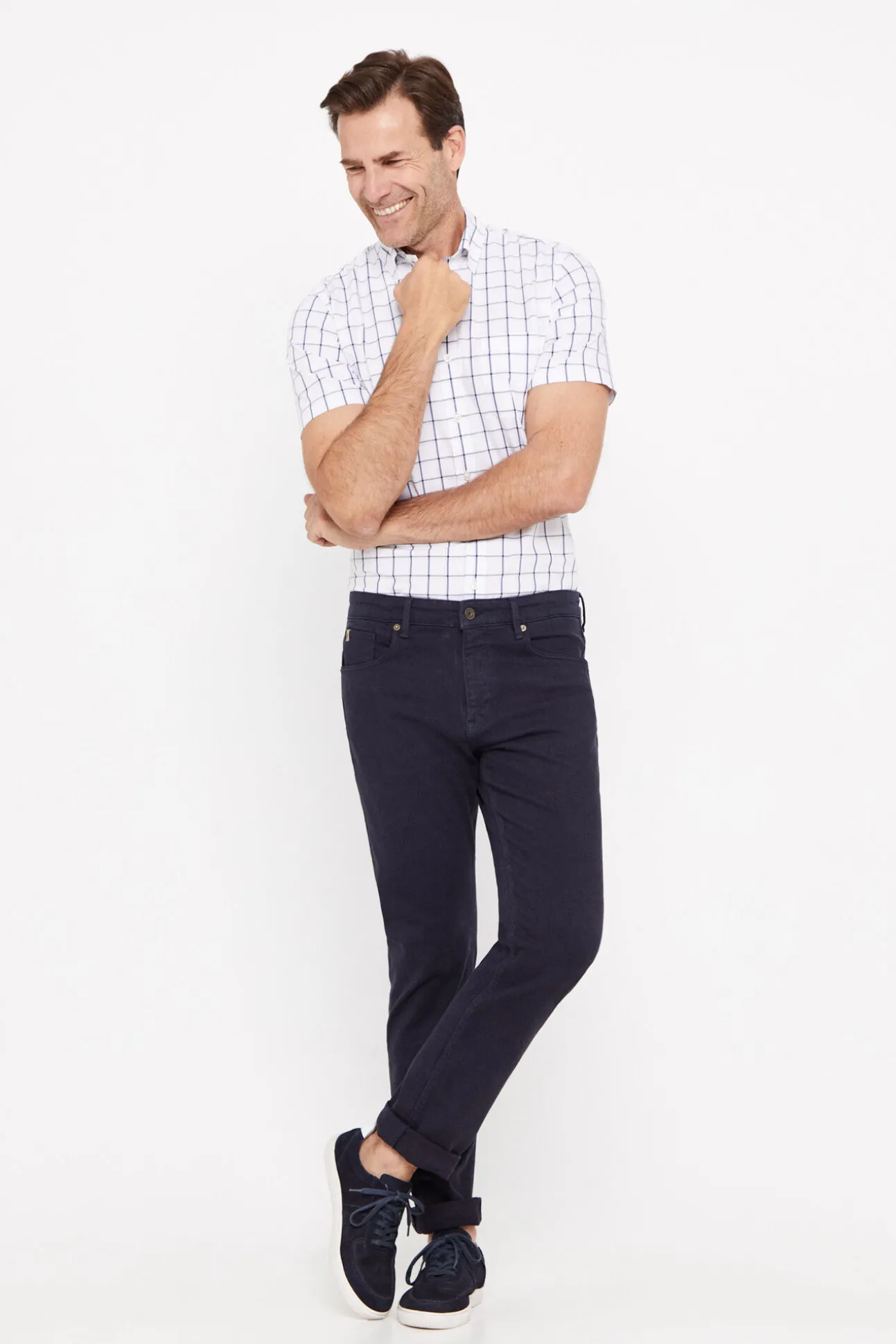 Pantalon Color Regular Fit Dynamic