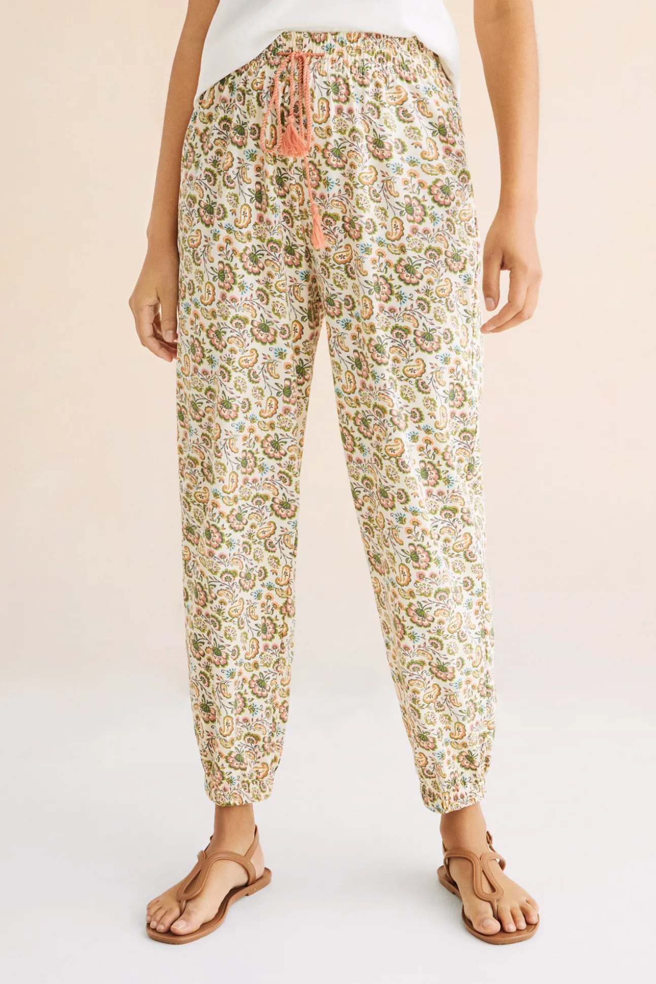 Pantalon Largo Baggy 100% Algodon Estampado