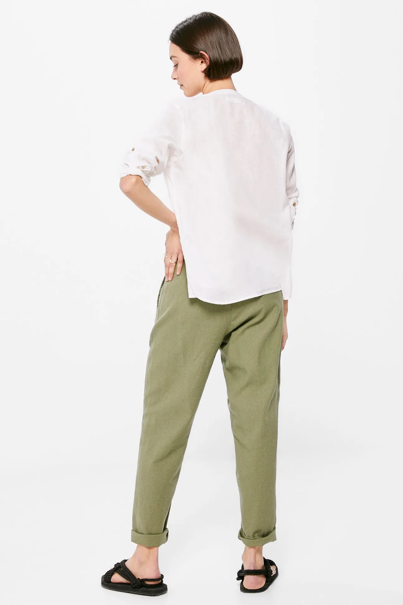 Pantalon Lino Relajado