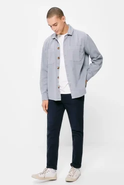 Pantalon Slim 5 Bolsillos Color