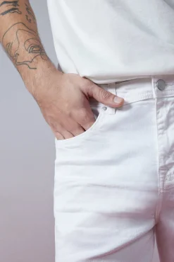 Pantalon Slim 5 Bolsillos Color