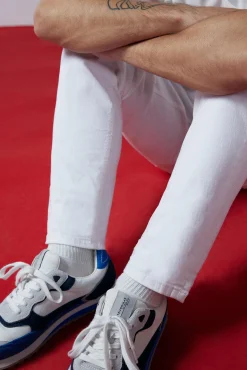 Pantalon Slim 5 Bolsillos Color