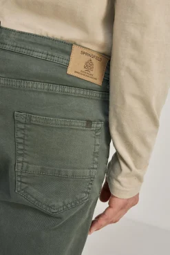 Pantalon Slim 5 Bolsillos Color