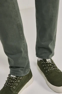 Pantalon Slim 5 Bolsillos Color