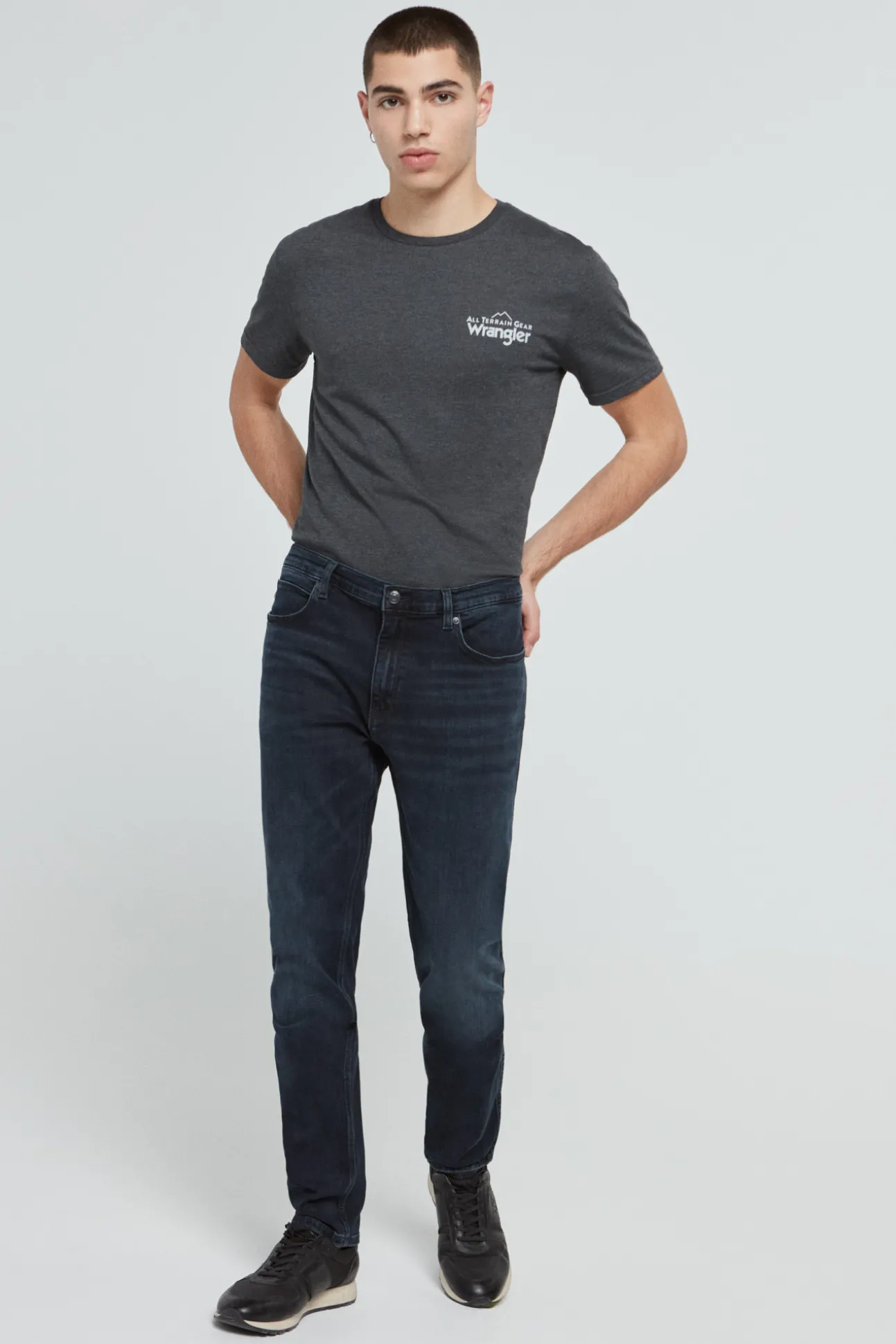 Pantalon Vaquero Azul Negro