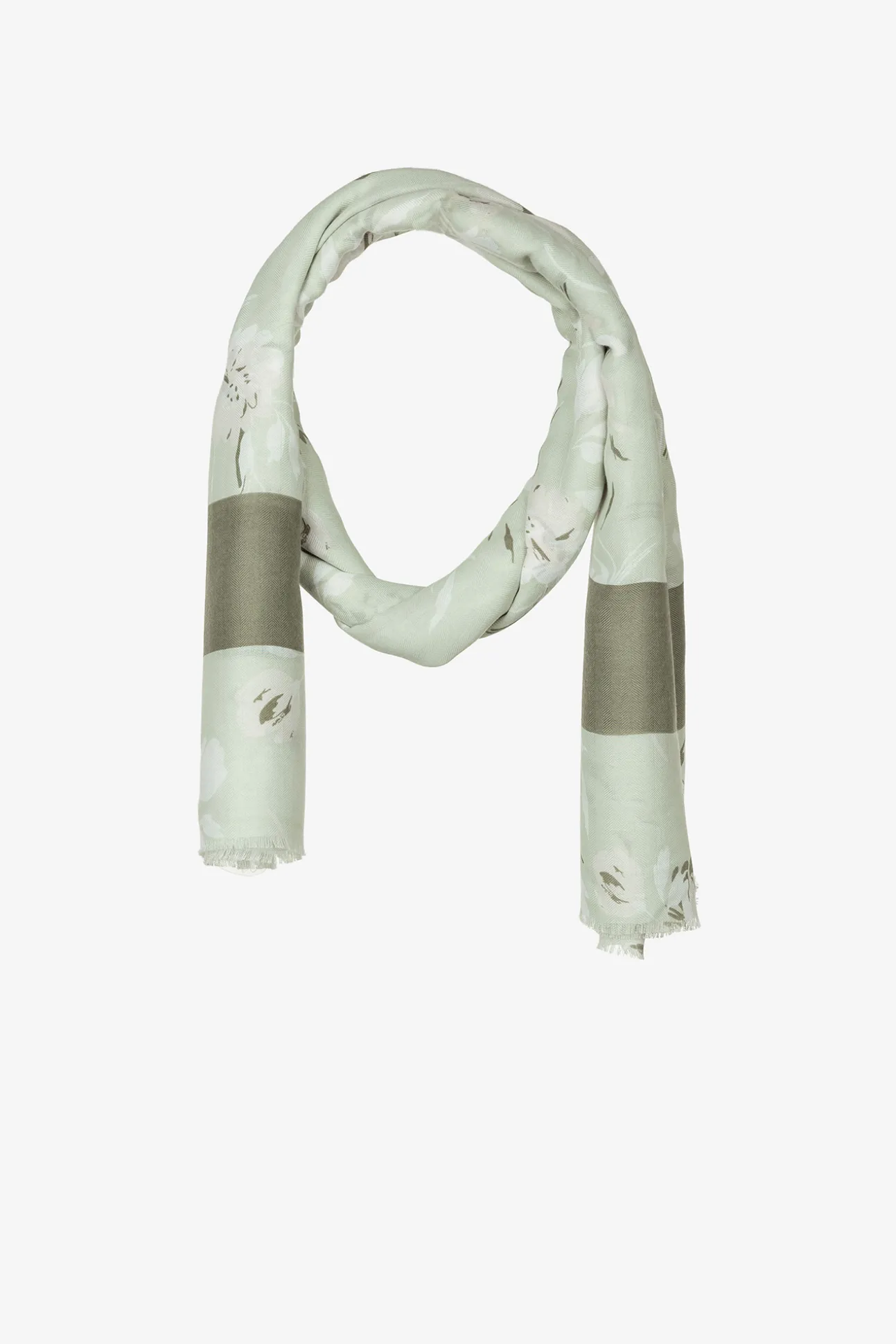 Panuelo Con Estampado Floral