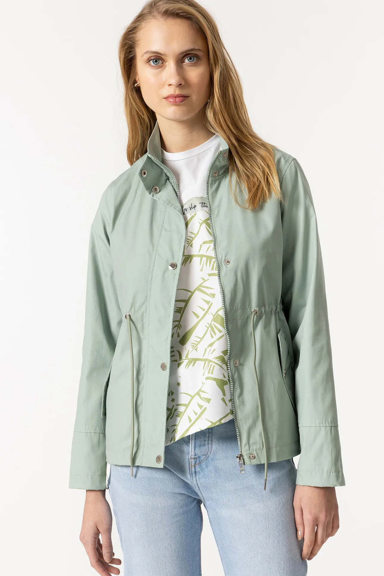 Parka Con Bolsillos