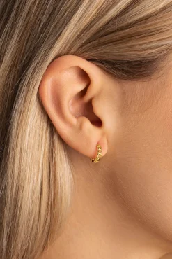 Pendiente Suelto Aro Chain S Oro