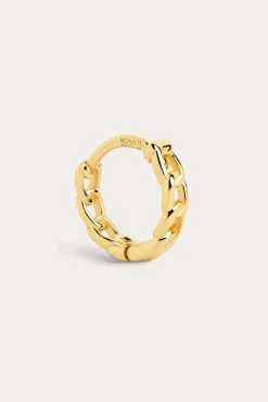 Pendiente Suelto Aro Chain S Oro
