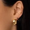 Pendiente Suelto Sophie Black Oro