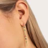 Pendientes Cascade Colors Oro