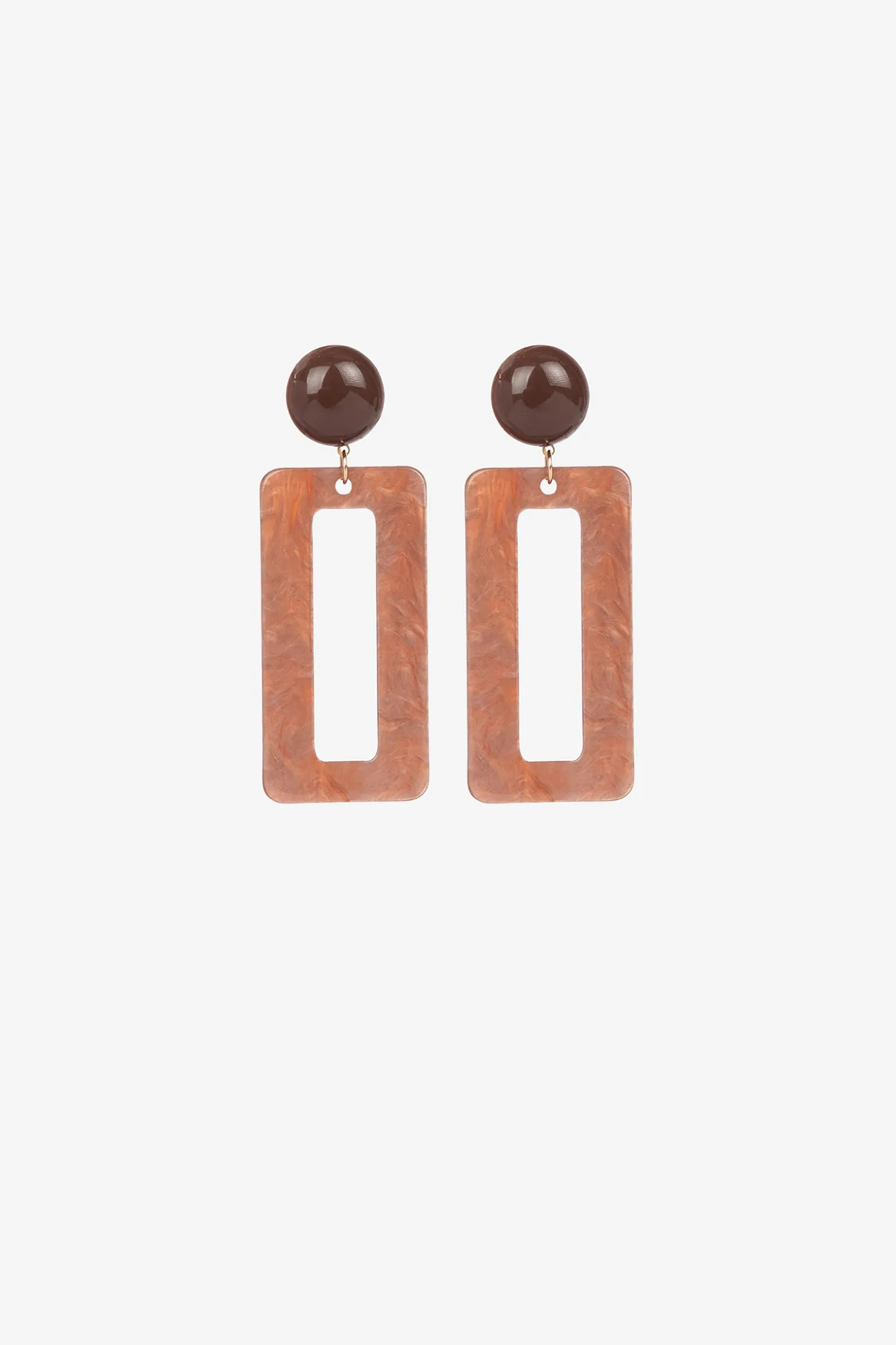 Pendientes Largos Con Detalles De Colores