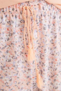 Pijama 100% Algodon Flores