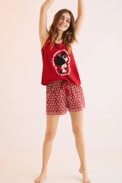 Pijama Corto 100% Algodon Mafalda