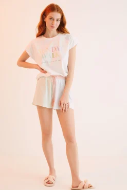 Pijama Corto 100% Algodon Multicolor