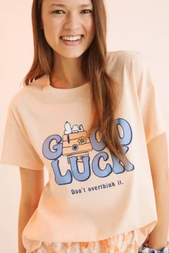 Pijama Corto 100% Algodon Snoopy