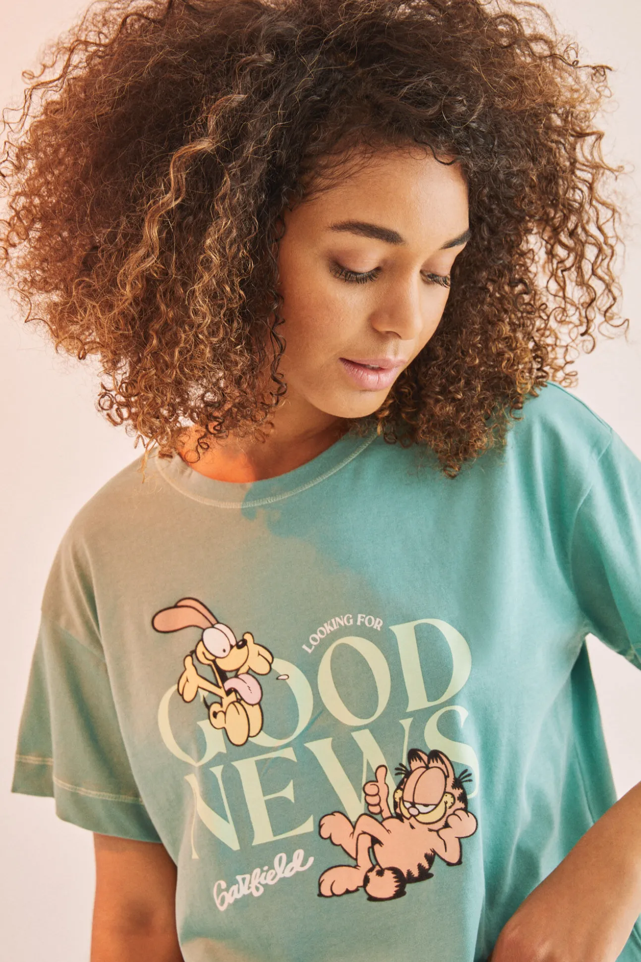 Pijama Corto Rayas Garfield