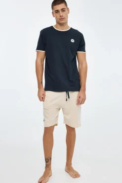Pijama Hombre Manga Corta