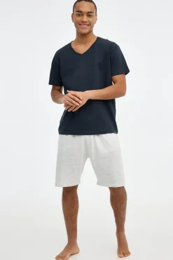 Pijama Hombre Manga Corta