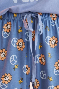 Pijama Largo 100% Algodon Snoopy 'save The Planet'