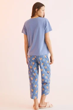 Pijama Largo 100% Algodon Snoopy 'save The Planet'
