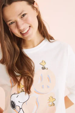 Pijama Largo 100% Algodon Snoopy 'Love'