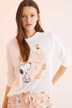 Pijama Largo 100% Algodon Snoopy 'Love'