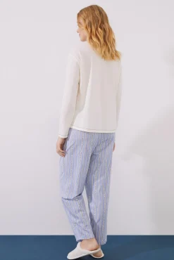 Pijama Largo 100% Algodon Women Voices