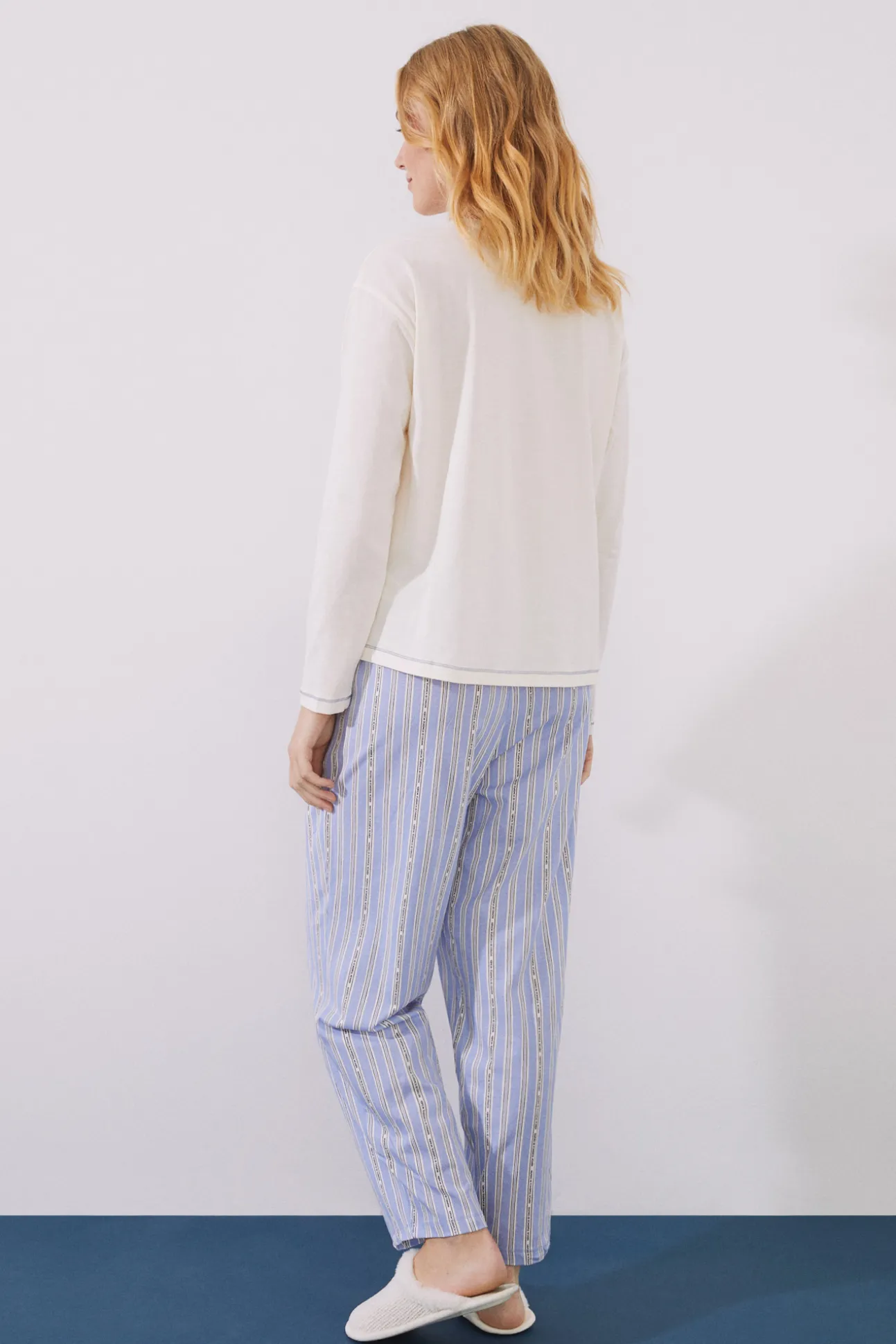 Pijama Largo 100% Algodon Women Voices