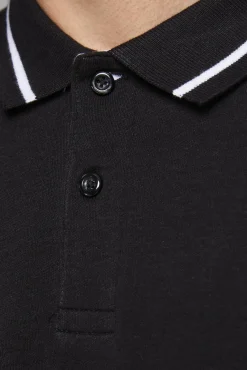 Polo Algodon Cuello Contraste