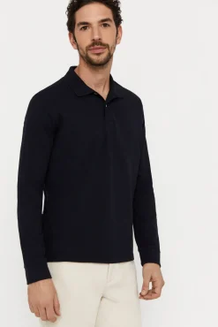 Polo Basico Manga Larga