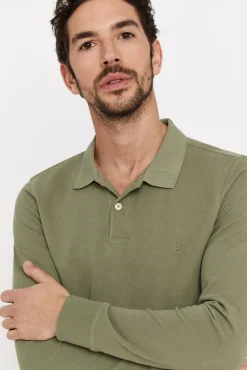 Polo Basico Manga Larga