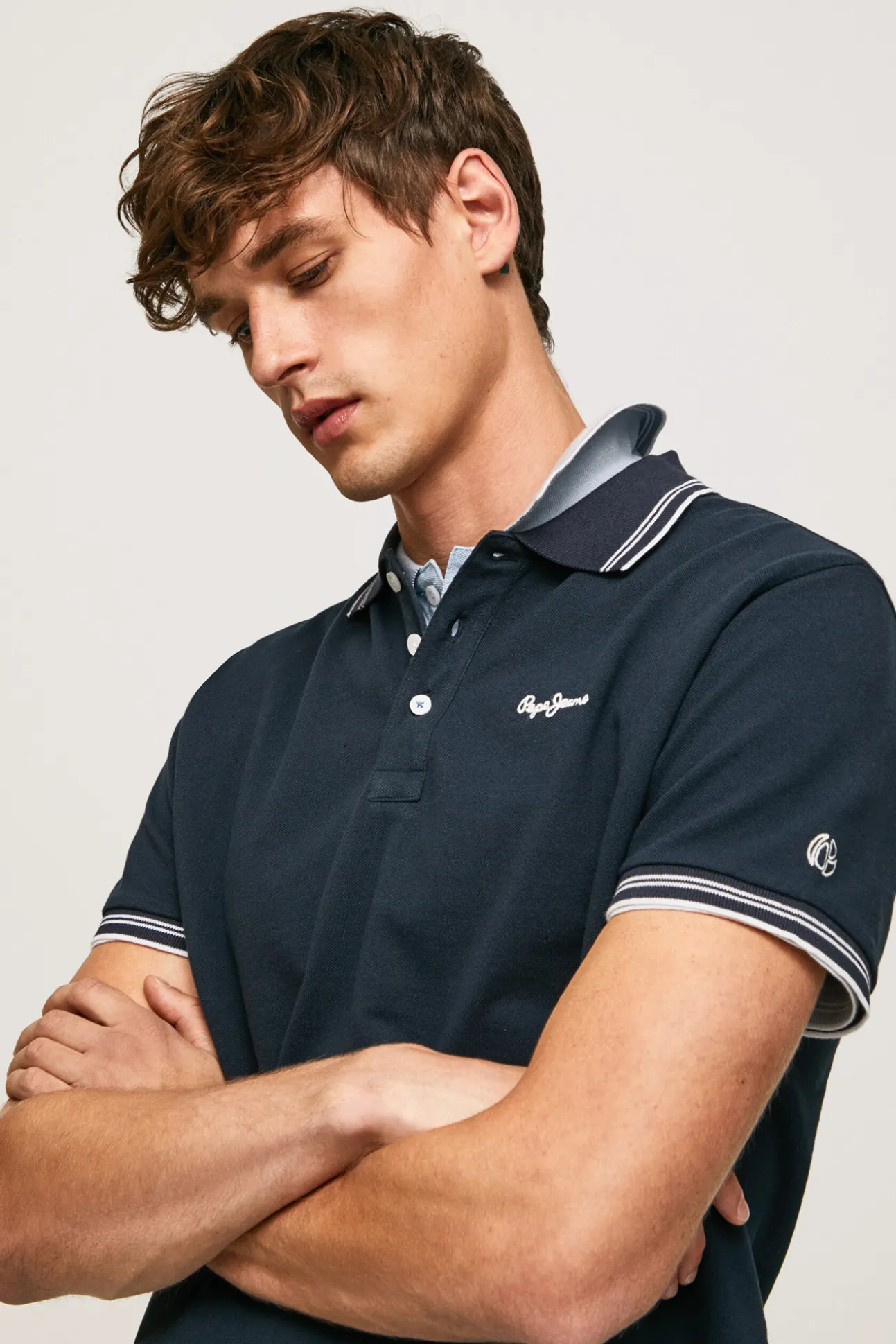 Polo De Hombre Manga Corta Pique.