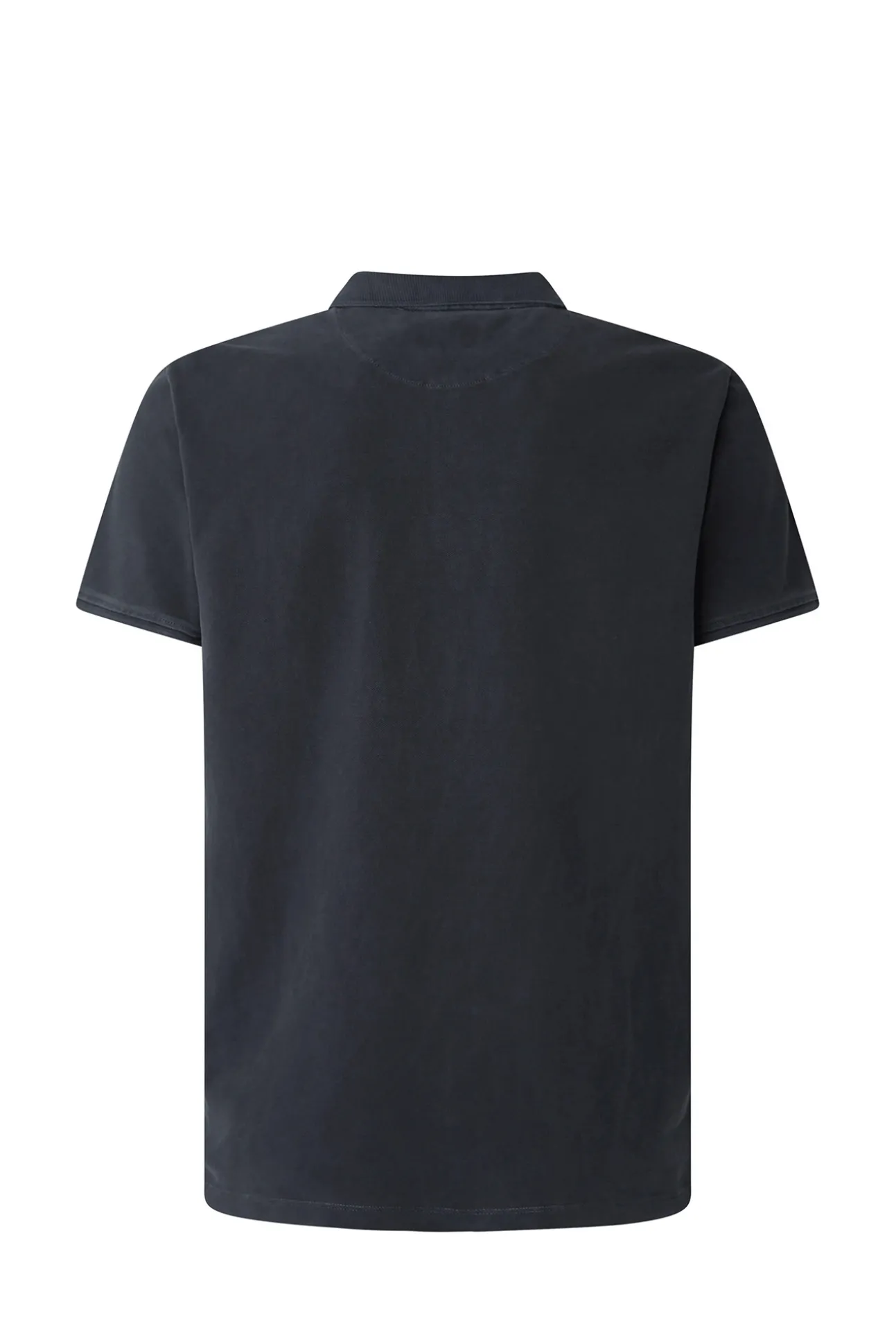 Polo De Manga Corta Efecto Lavado.